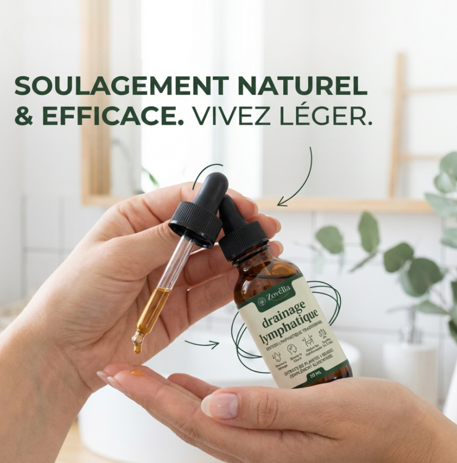 Gouttes De Drainage Lymphatique